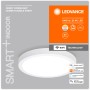 Weiße, runde Ledvance Smart+ WiFi Einbauleuchte Surface Downlight, Ø 40 cm, dimmbar und tunable white.