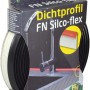 FN Neuhofer FN Silco-Flex Dichtprofil, schwarz, 4,2m Rolle zur Abdichtung von Arbeitsplatten.