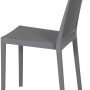Grauer Siena Garden Stapelstuhl Lane, 56x46x80 cm, ideal für Garten & Terrasse.