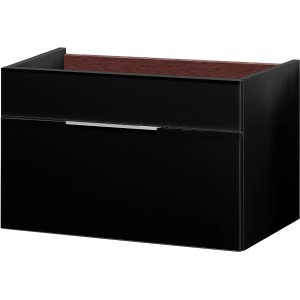 Fackelmann Waschbeckenunterschrank Kara Anthrazit 79,5 cm