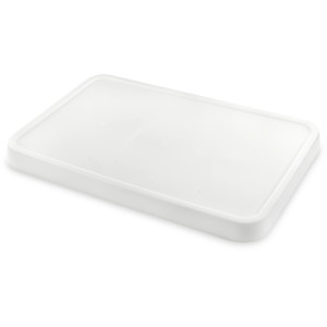 Curver Deckel Infinity 30L, transluzent, für Aufbewahrungsboxen, aus Recyclingmaterial.