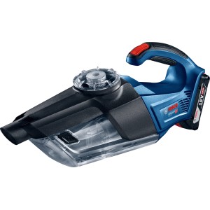 Bosch Professional Akku-Handstaubsauger GAS 18 V-1 Solo, blau-schwarz, ohne Akku.