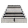 okwish Polsterbett 140x200cm mit LED Beleuchtung und Stauraum Beige ohne Matratze_8