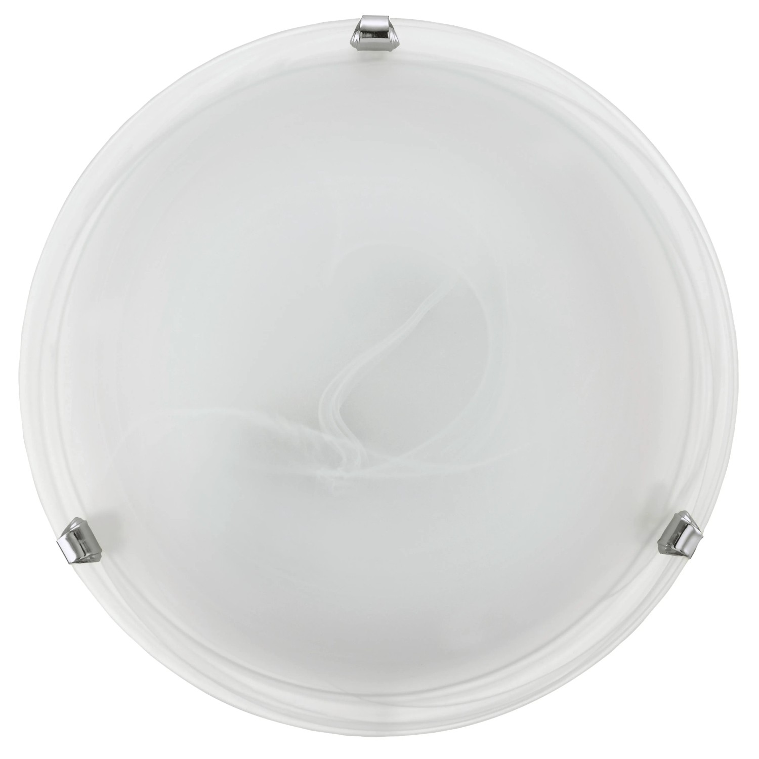 Eglo Deckenleuchte Salome Ø 30 cm Weiß-Chrom kaufen bei OBI