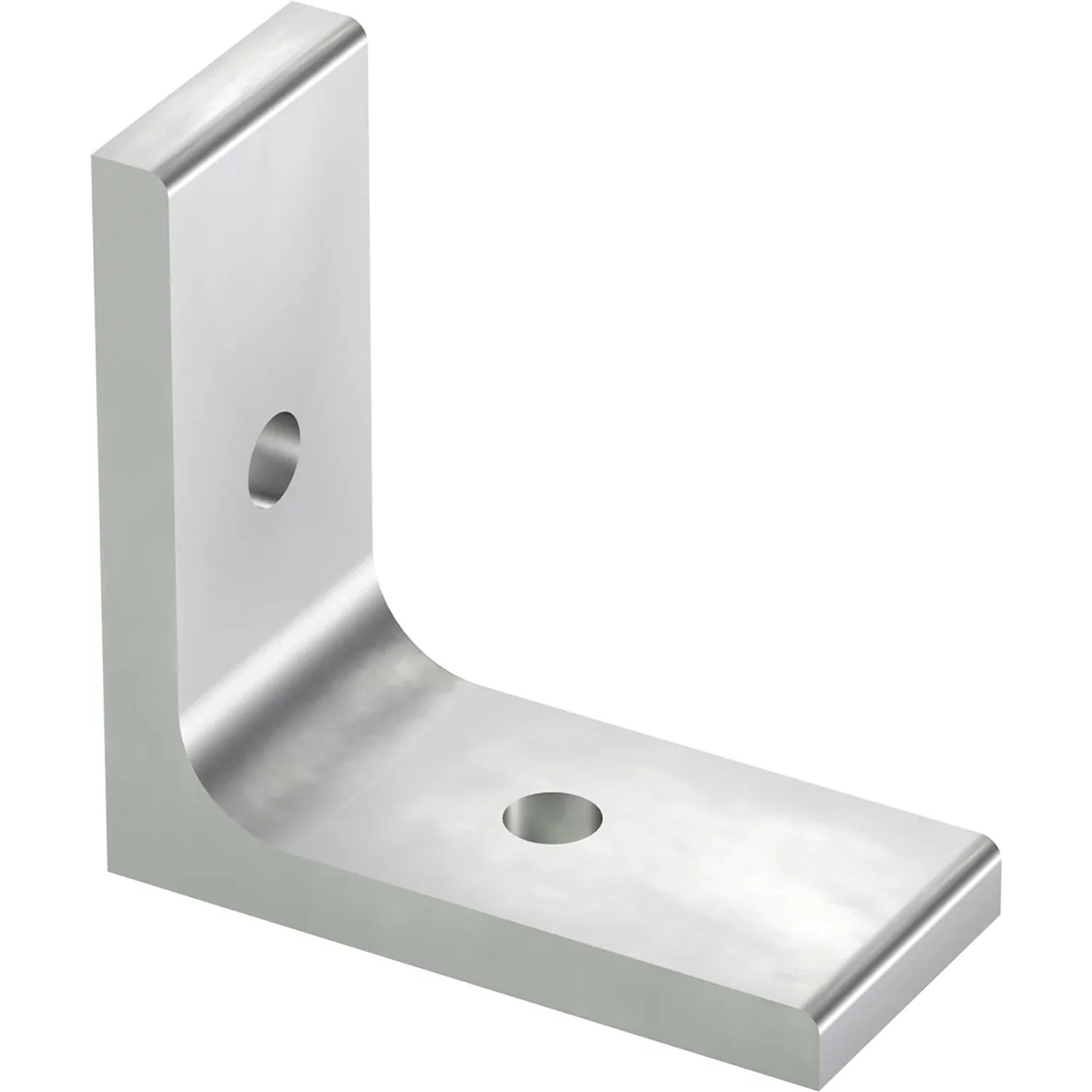 GS Terrassen Verbindungswinkel für Aluprofil, 45x23 mm, zur Rahmenkonstruktion.
