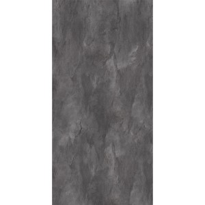 Breuer Duschrückwand, Aluminium, Hochglanzdekor Schiefer Grau, 100x255 cm.