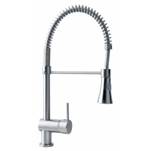 Schütte Spiralfeder-Spültischarmatur Cornwall Edelstahl-Optik