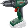 Bosch UniversalDrill 18V Akku-Bohrschrauber (ohne Akku) in Grün und Schwarz.
