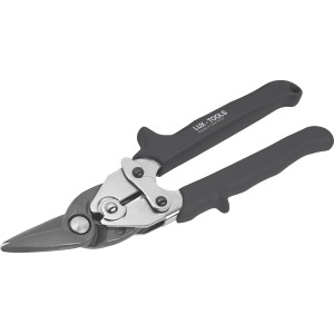 LUX Blechschere links, 250 mm, mit Komfort-Griff für präzise Schnitte.