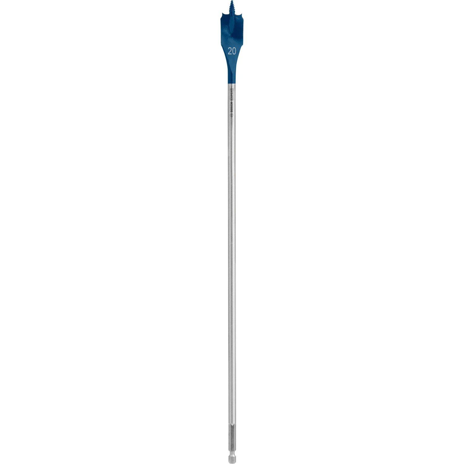 Bosch Expert Selfcut Flachfräsbohrer, 20 mm Durchmesser, für Holz.