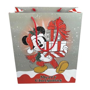 Disney Geschenktüte Mickey Groß 32 cm x 26 cm x 12 cm