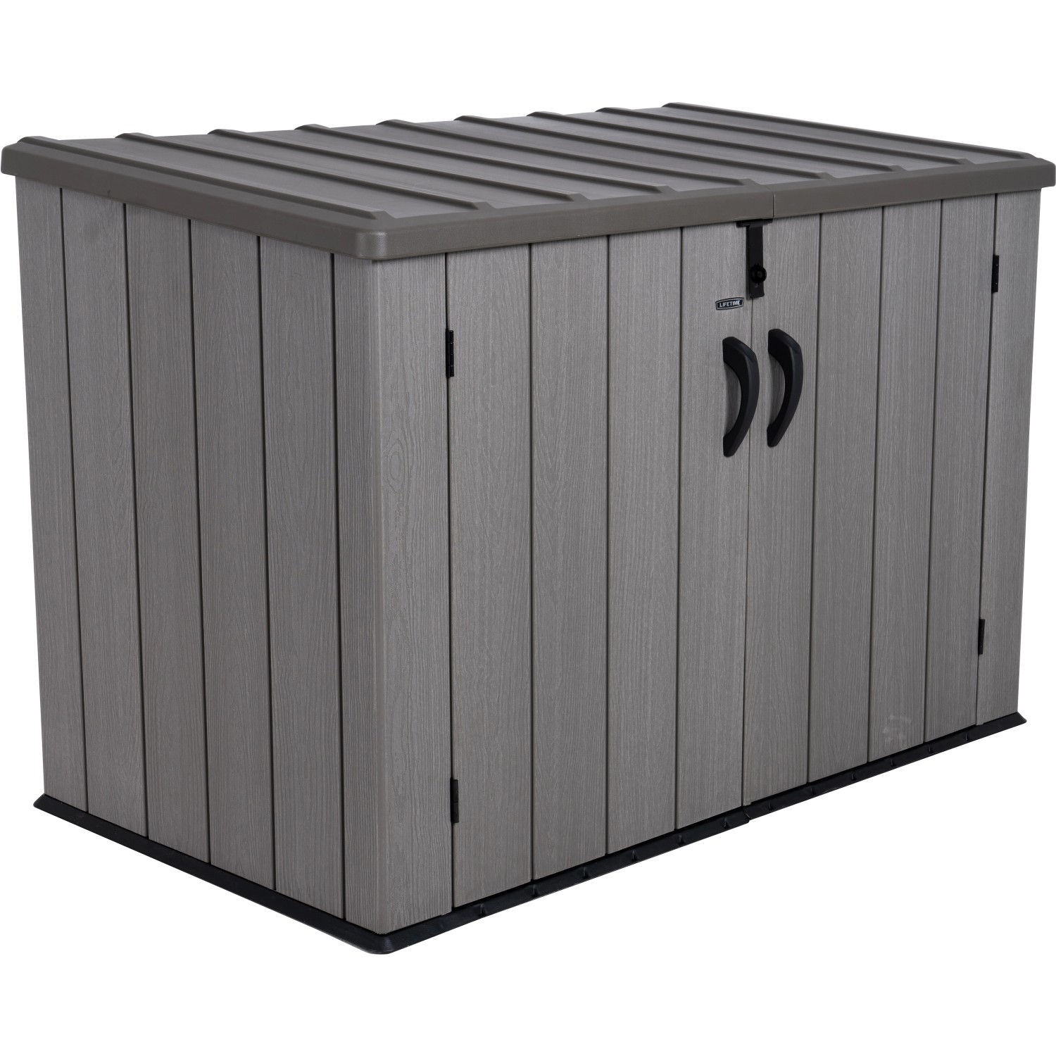 Lifetime Gerätebox Kunststoff 108 cm x 191 cm x 132 cm Grau kaufen bei OBI