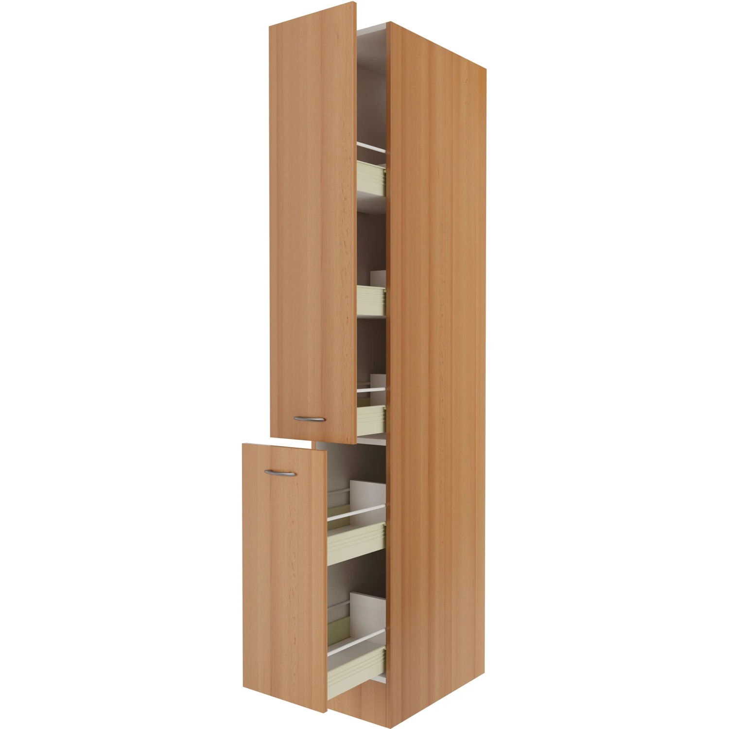 Flex-Well Classic Küchen-Apothekerschrank Nano 200 cm x 30 cm x 57 cm Buche kaufen bei OBI