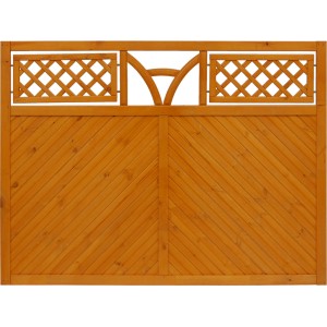 Sichtschutzzaun Toulon 135 cm x 180 cm Pinie