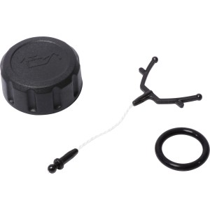 Öldeckel-Set für LUX-TOOLS Akku-Kettensäge A-KS-20/25, inkl. Halterung und Dichtring.