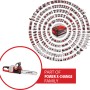Einhell Akku-Kettensäge GP-LC 36/35 Li-Solo, Teil der Power X-Change Familie.
