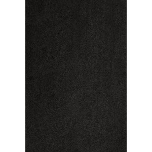 Schwarzer Kräuselvelours Teppichboden PRoteus als Meterware (Breite 400 cm).