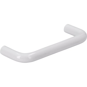 Weißer Möbelgriff 6211A aus Metall für Schränke und Schubladen.