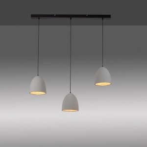 Paul Neuhaus Pendelleuchte Eton Beton 100 x 120 cm