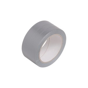 Rolle LUX Gewebeband Universal, silber, 25 m x 50 mm, zum Reparieren und Befestigen.