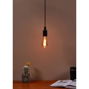 Dimmbare E27 LED Globe Lampe von Eglo, 4W, mit warmem Licht für Wohn- und Essbereich.