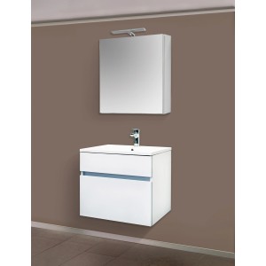 Sanotechnik Badmöbel-Set 60 cm Stella 3-teilg Weiß