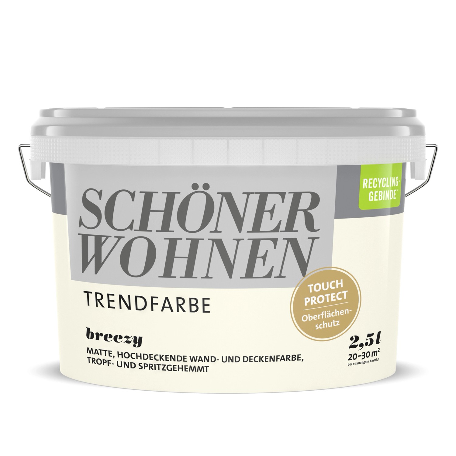 Schöner Wohnen Trend Wandfarbe Breezy Matt 2,5 l kaufen bei OBI
