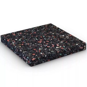 Karibu Unterlagepad 8 mm Stark 7 x 7 cm Gummi Packung m. 48 Stück