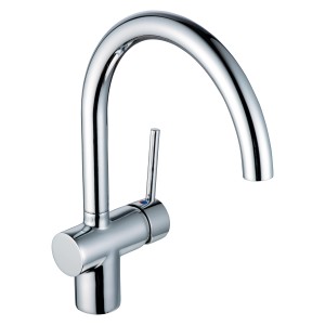 Küchenarmatur baliv KI-5151 Chrom, Einhebelmischer mit schwenkbarem Auslauf.
