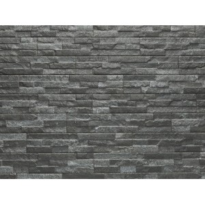 Verblender UltraStrong Bologna Schiefer Schwarz Feinsteinzeug 0,85 m²