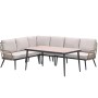 Garden Impressions Allasio Lounge- Dining Eckset - 5tlg. - Outdoor-Design mit funktionaler Dining-Höhe_2