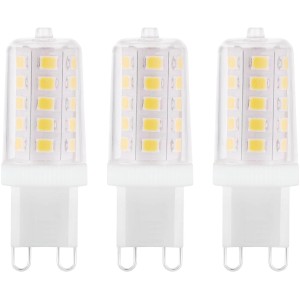 Eglo LED-Leuchtmittel G9 Röhrenform 2 W 200 lm 3er Set 6 x 1,5 cm (H x Ø)