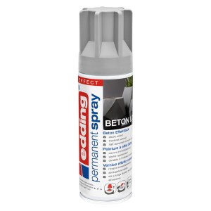 Edding Permanentspray 5200 Betoneffekt, 200ml Dose für Buntlack-Sprays.