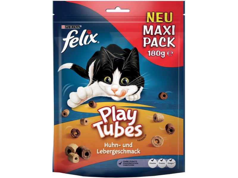 Felix Play Tubes Huhn und Leber 180 g kaufen bei OBI