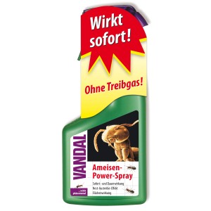 Vandal Ameisen Power-Spray 500ml zur Ameisenbekämpfung, ohne Treibgas.