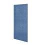 Jangal Wandpaneel Modular Wall Blue Ocean, blaues Filzpaneel mit gefasten Kanten für moderne Wandgestaltung.