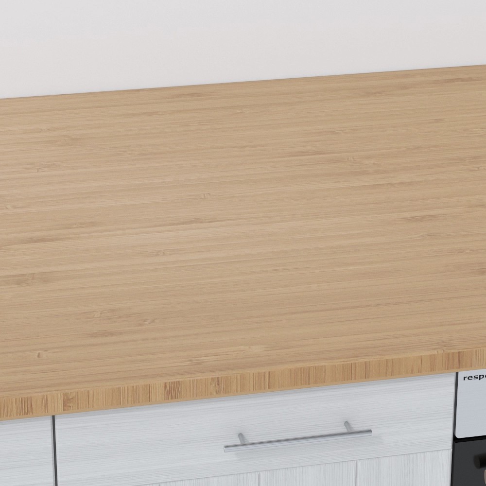 Massivholz Arbeitsplatte Bambus 240 cm x 63,5 cm x 2,7 cm kaufen bei OBI