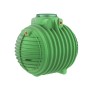 Garantia Erdtank Columbus Proline 3700 L, grüner Regenwassertank mit Tankabdeckung.