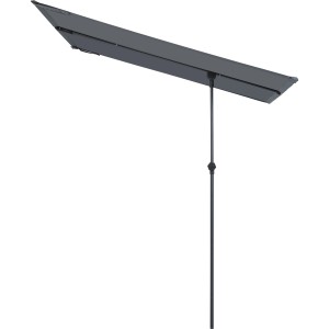 Anthrazitfarbener Balkonsichtschutz, 180x130 cm, für mehr Privatsphäre auf dem Balkon.