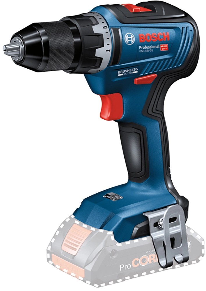 Bosch Professional Akku-Bohrschrauber GSR 18 V-55 Solo Kaufen Bei OBI