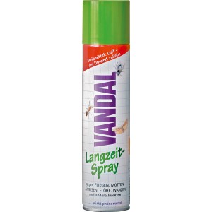 Vandal Langzeitspray 300ml gegen Insekten, wie Motten, Fliegen, Ameisen, Flöhe und Wanzen.
