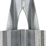 Schellenberg Rollladen Klemmsicherung Mini/Maxi, 2 Stück aus verzinktem Stahl.
