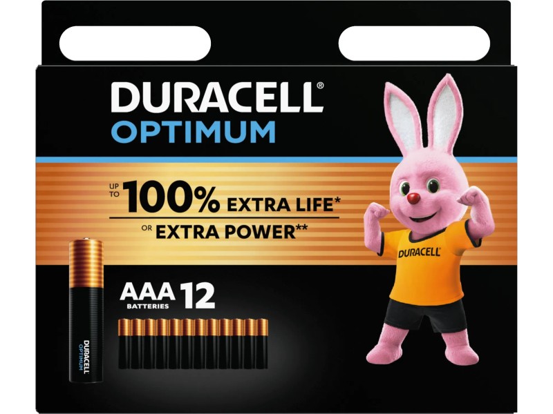 Duracell Optimum Batterien AAA Micro 12 Stück kaufen bei OBI