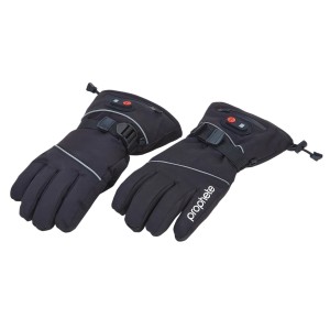 Prophete Smart Handschuhe mit Heizung, Größe L, in Schwarz. Fahrradbekleidung für optimalen Schutz.