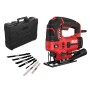 Skil Pendel-Stichsäge 4531GA (680 W) mit Koffer und Sägeblättern.