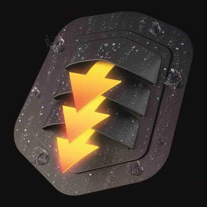 Detailaufnahme des Active-Air-Systems der Siena Garden Schutzhülle für Gartenbänke.