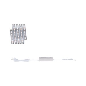 Paulmann LED-Strip-Basisset MaxLED 1000, 1,5 m, neutralweiß. LED-Streifen mit Vorschaltgerät und Stecker.