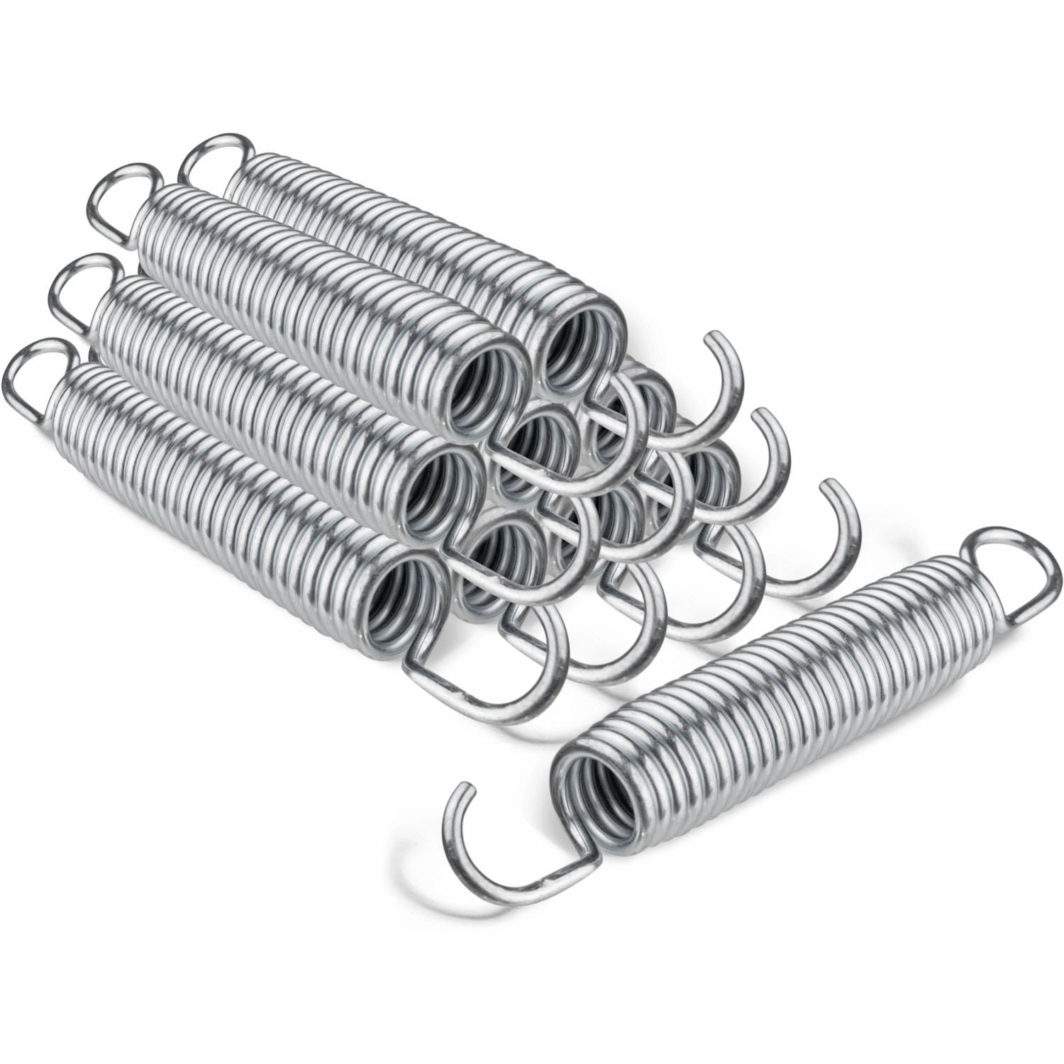 Silberne Federn für Salta Trampolin Comfort Edition Ground ø 305 cm.