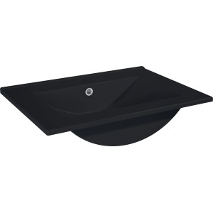 Maximus Waschbecken Kyra Schwarz Matt 60 cm