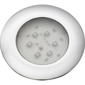 LED-Farblicht für Whirlpool-Badewanne, Chrom-Optik